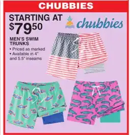 Dunham's Sports MEN'S SWIM TRUNKS offer