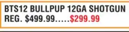 Dunham's Sports BTS12 BULLPUP 12GA SHOTGUN offer