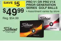 Dunham's Sports PRO V1 OR PRO V1X PRIOR GENERATION SERIES GOLF BALLS offer