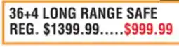 Dunham's Sports 36+4 LONG RANGE SAFE offer