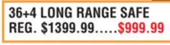Dunham's Sports 36+4 LONG RANGE SAFE offer