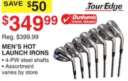 Dunham's Sports TOUREDGE MEN'S HOT LAUNCH IRONS offer