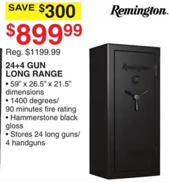 Dunham's Sports REMINGTON 24 + 4 GUN LONG RANGE offer