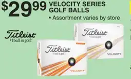Dunham's Sports TITLEIST VELOCITY SERIES GOLF BALLS offer