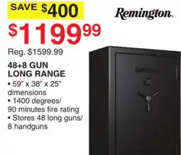 Dunham's Sports REMINGTON 48 + 8 GUN LONG RANGE offer