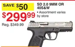 Dunham's Sports SD 2.0 9MM OR 40S & W offer