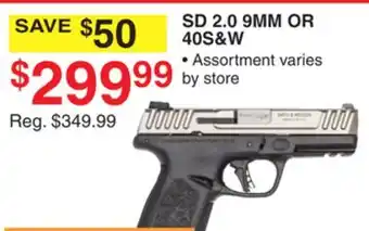 Dunham's Sports SD 2.0 9MM OR 40S & W offer