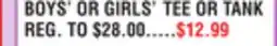 Dunham's Sports BOYS' OR GIRLS' TEE OR TANK offer