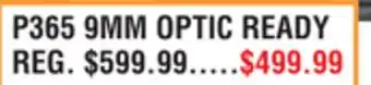 Dunham's Sports SIG SAUER P365 9MM OPTIC READY offer