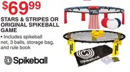 Dunham's Sports STARS & STRIPES OR ORIGINAL SPIKEBALL GAME offer