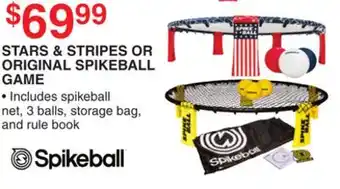 Dunham's Sports STARS & STRIPES OR ORIGINAL SPIKEBALL GAME offer