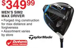 Dunham's Sports MEN'S SIM2 MAX DRIVER offer