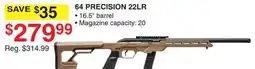 Dunham's Sports 64 PRECISION 22LR offer