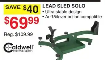 Dunham's Sports LEAD SLED SOLO offer