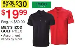 Dunham's Sports MEN'S IZOD GOLF POLO offer