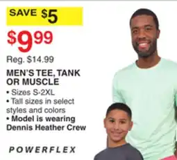 Dunham's Sports POWERFLEX MEN'S TEE, TANK OR MUSCLE offer
