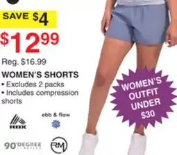 Dunham's Sports WOMEN'S SHORTS offer