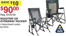 Dunham's Sports ROADTRIP OR STOWAWAY ROCKER offer