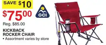 Dunham's Sports KICKBACK ROCKER CHAIR offer