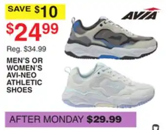 Dunham's Sports AVIA MEN'S OR WOMEN'S AVI-NEO ATHLETIC SHOES offer