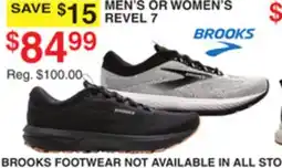 Dunham's Sports BROOKS MEN'S OR WOMEN'S REVEL 7 offer