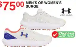 Dunham's Sports UNDER ARMOUR MEN'S OR WOMEN'S SURGE offer
