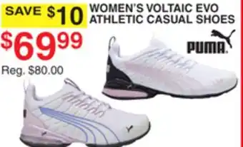 Dunham's Sports PUMA WOMEN'S VOLTAIC EVO ATHLETIC CASUAL SHOES offer