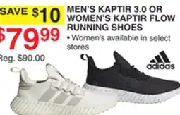 Dunham's Sports ADIDAS MEN'S KAPTIR 3.0 OR WOMEN'S KAPTIR FLOW RUNNING SHOES offer