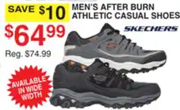 Dunham's Sports SKECHERS MEN'S AFTER BURN ATHLETIC CASUAL SHOES offer