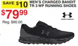 Dunham's Sports MEN'S CHARGED BANDIT TR 3 WP RUNNING SHOES offer