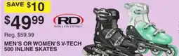 Dunham's Sports ROLLER DERBY MEN'S OR WOMEN'S V-TECH 500 INLINE SKATES offer