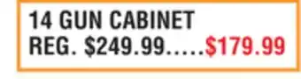 Dunham's Sports 14 GUN CABINET offer