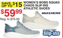 Dunham's Sports SKECHERS WOMEN'S BOBS SQUAD CHAOS SLIP-INS ATHLETIC SHOES offer