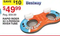 Dunham's Sports RAPID RIDER X2 2-PERSON RIVER TUBE offer
