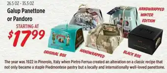 Rouses Galup Panettone Or Pandoro offer