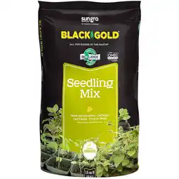 Walmart SunGro Black Gold Seedling Germination Mix for Seeds or Cutting, 1.5 Cubic Feet offer