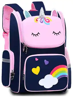 Walmart Kivdit School Backpack Bag for Girls,Waterproof Kids Backpack Lightweight Bookbag for Children Teens offer