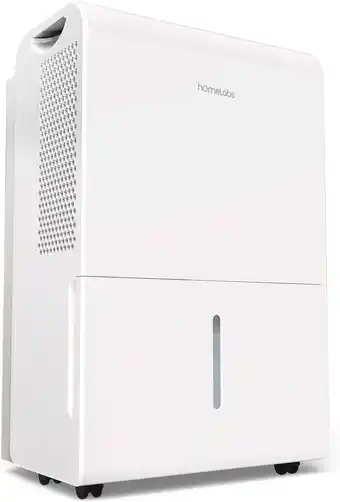 Walmart hOmeLabs Energy Star Dehumidifier - 3000 Sq. Ft, Quiet Pump, Ideal for Large Rooms & Basements offer