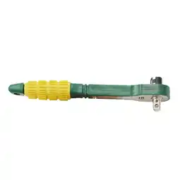 Walmart landege 1/4 Inch Flexible Swivel Head Flex Head Ratchet Quick-Release Easy to Use Tooth Round Head offer