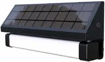 Walmart eLEDing Solar Power SMART 180Degree Sensor Selectable LED Flood Wall Light Black offer