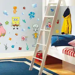 Walmart Spongebob Squarepants Wall Decals offer