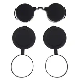Walmart 3pcs Optics Binocular Caps Rubber Objective Lens Caps Binoculars Protective Covers offer