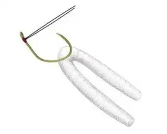 Walmart Owner 5172-106 Wacky Hook Weedless 4 per Pack Size 1 Fishing Hook offer