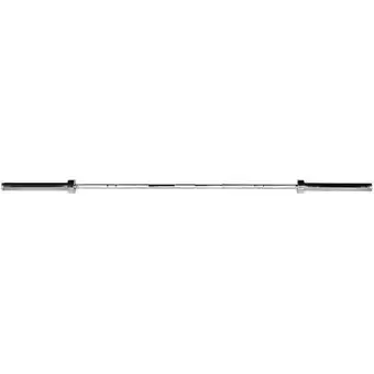 Walmart York Barbell 2200 mm Satin Chrome Mens Olympic Training Bar - 20 kg offer
