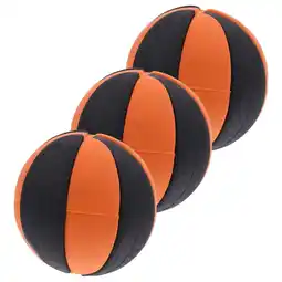 Walmart OUNONA 3 Pcs Small Basketball Mini Basketballs 2.30X2.30X2.30CM Orange offer