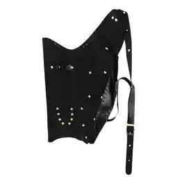 Walmart Gongxipen 1pc Outdoor Arrow Holder Quiver Leather Bag Back Arrow Quiver Bow Arrow Holder offer