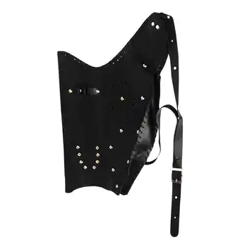 Walmart Gongxipen 1pc Outdoor Arrow Holder Quiver Leather Bag Back Arrow Quiver Bow Arrow Holder offer