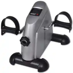 Walmart vidaXL Silver Mini Exercise Bike with Plastic Flywheel offer