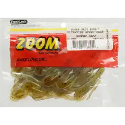 Walmart Zoom 080301 Ultra-Vibe Speed Craw Crawfish Trailer 3 1/2 12 Pack offer