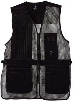 Walmart Browning Junior Trapper Creek Shooting Vest Black Gray Medium 3050549902 offer